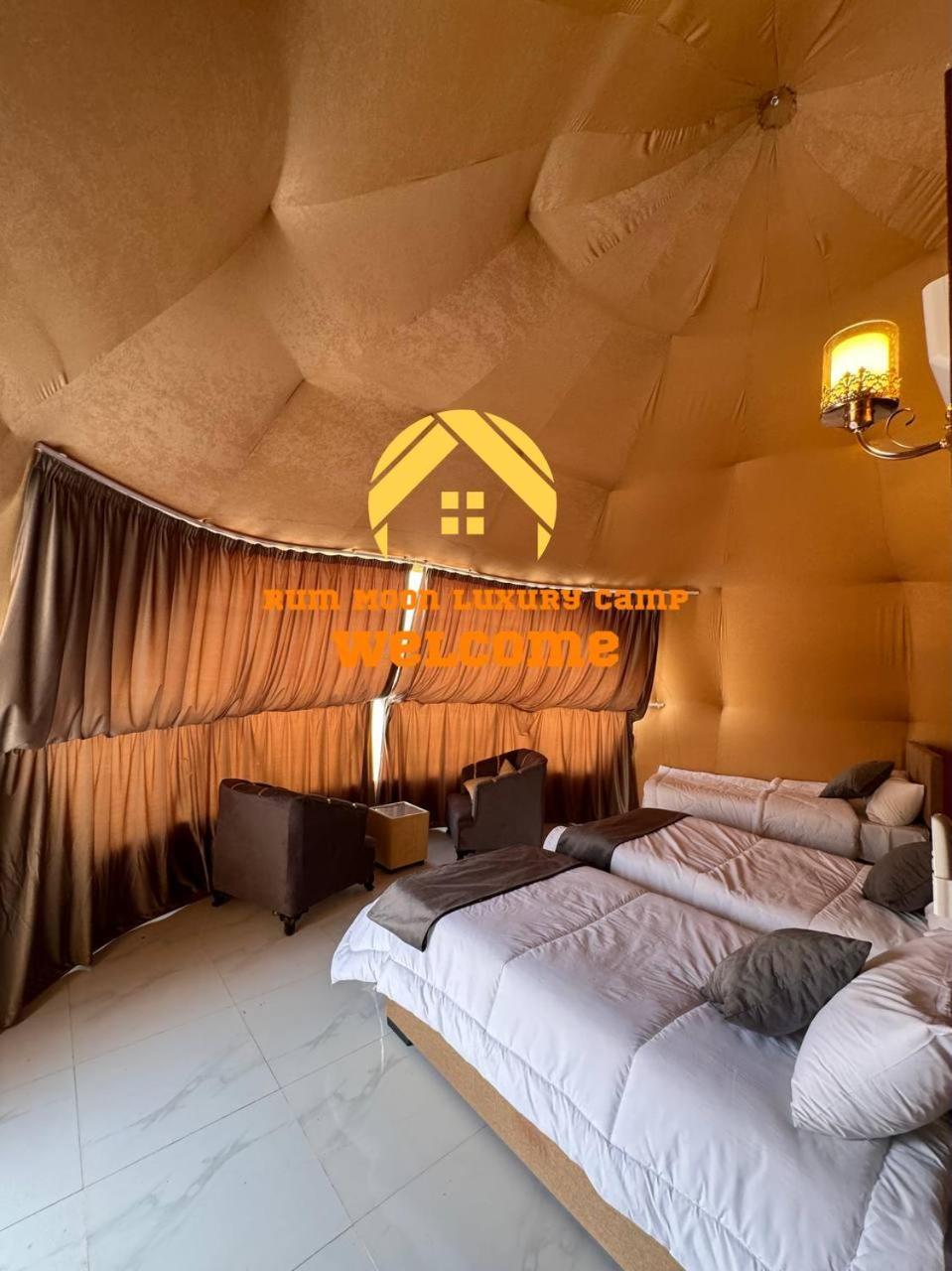 Rum Moon Luxury Camp Вади Рум Екстериор снимка